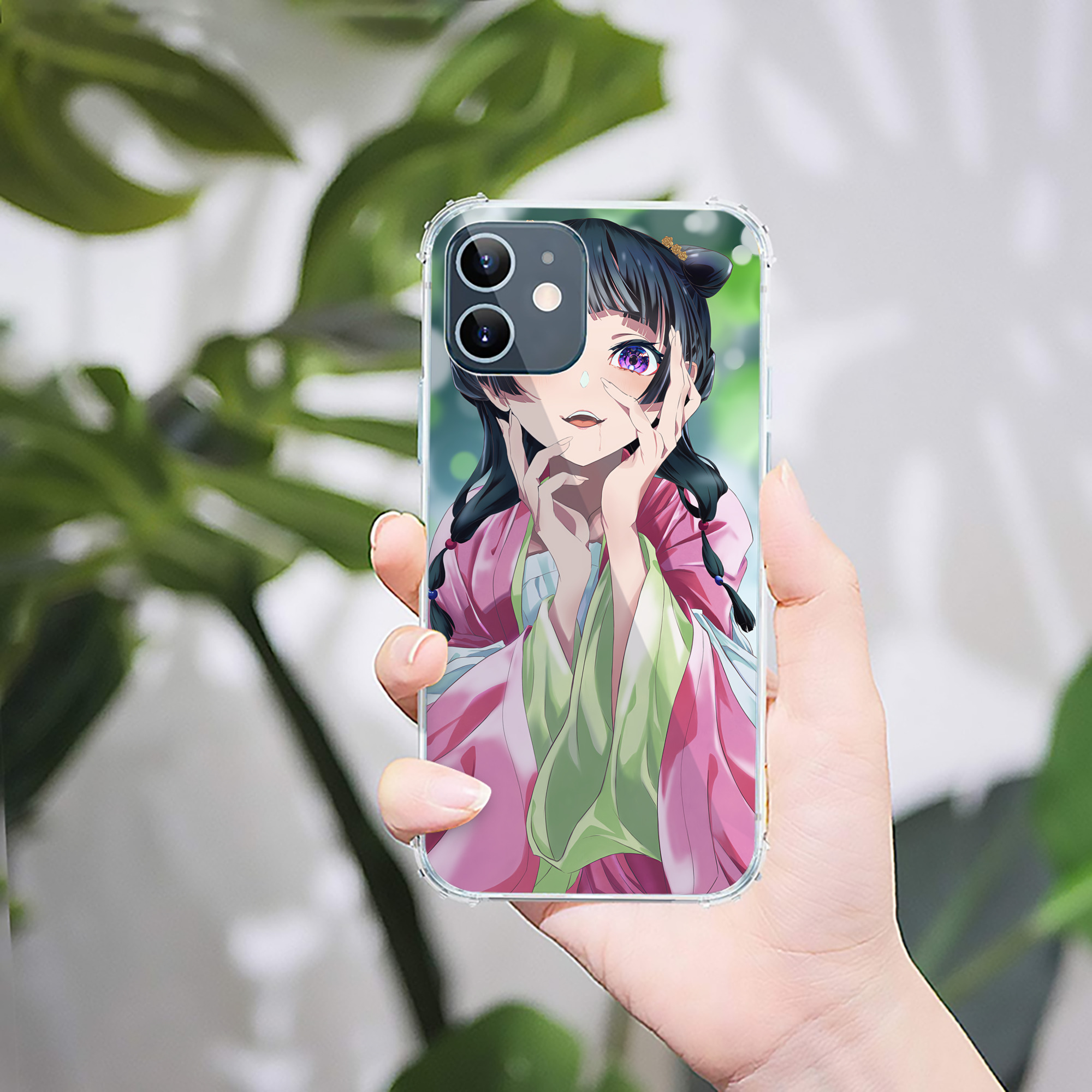 （画像用） 薬屋のひとりごと The Apothecary Diaries 【iPhone 12シリーズ対応】透明スマホケース（クリアソフトケース）